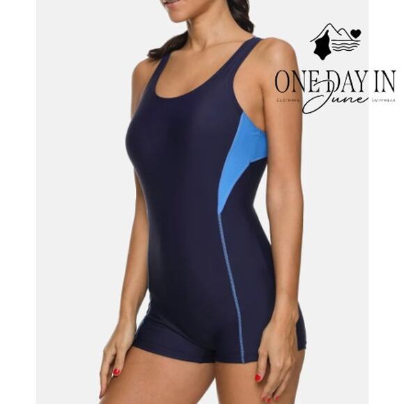 CharmLeaks Boyshort One Piece Swimsuit Size XS - Picture 1 of 6
